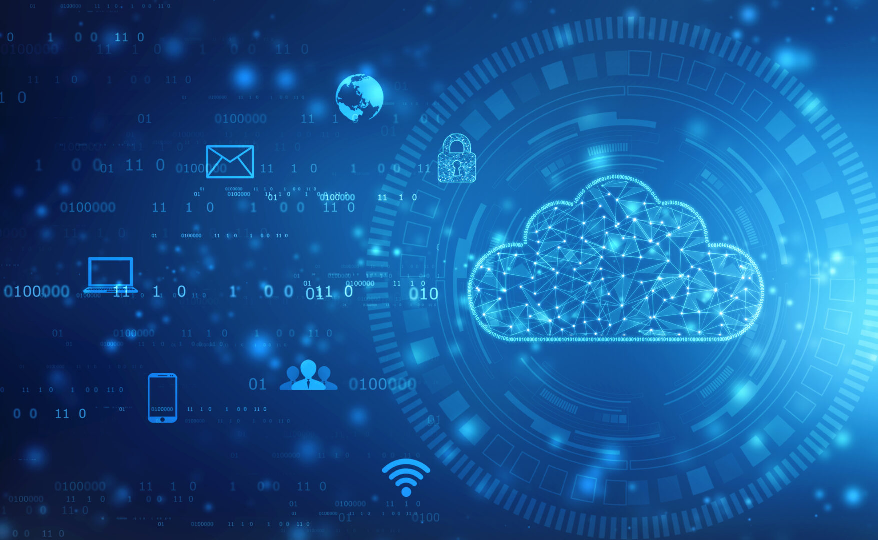 Illustration of Cloud Computing
